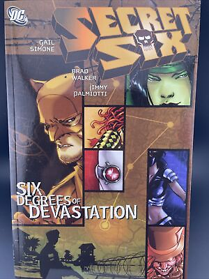 #ad Secret Six: Six Degrees of Devastation DC Comics May 2007 TPB Comic $14.99