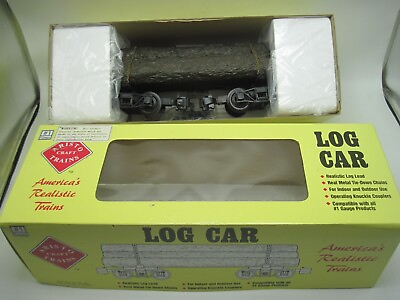 #ad Lot of 4 Aristo Craft Trains Log Car #1 Gauge ART 86500 With Box Unused $199.99