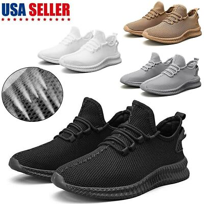 #ad #ad Running Shoes Sneakers Casual Men#x27;s Outdoor Athletic Jogging Sports Tennis Gym $20.44
