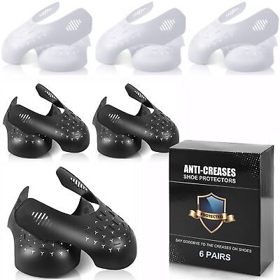 #ad TUPEED 6 Pairs Shoe Boot Creases Preventers Anti Wrinkle Shoe Protectors Shoe $15.99