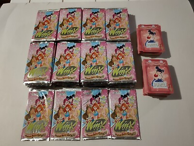 RARE LOT of 10 PACKS of 2005 WINX CLUB GAME CARDS SEALED PACKS of 6 10 LOOSE $30.00
