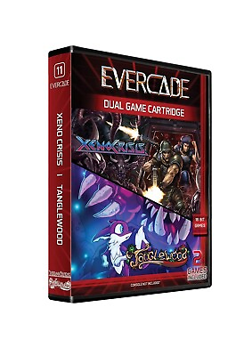 #ad Evercade Evercade Xeno Crisis Tanglewood Dual Game Cartridge $27.99
