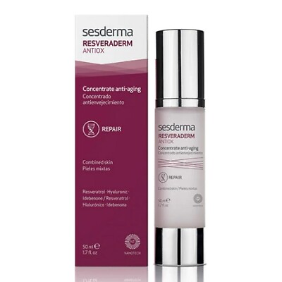 #ad Sesderma Resveraderm Antiox Anti Aging Concentrate Combined Skin 50ml $59.50