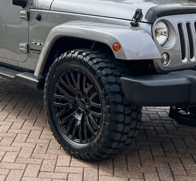#ad JEEP WRANGLER Wheels RIMS new 33 new m t tires Jeep * 20 FUEL 17quot; 4 2020 $2699.00