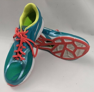 #ad Li Ning Men#x27;s running shoes sneakers blue green aqua size 13 $19.00