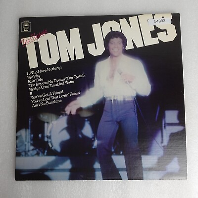 #ad Tom Jones The Classic LP Vinyl Record Album $9.77