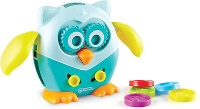 #ad Learning Resources Hoot the Fine Motor Owl Color Shapes and Number Development $21.00
