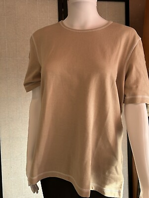 #ad NWT Reversible 2 Piece Knit Pant Set Plus FREE Jacket Color Peach Tan Size L $59.99