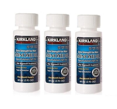 #ad Kirkland Minoxidil 5% Hair Regrowth Treatment 3 Month Supply PRIORITY DELIVERY $29.99