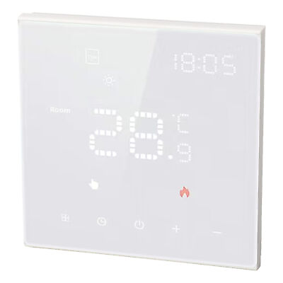 #ad Smart Touch Thermostat Digital Thermostat 100 250V 16A Electric Floor Heating $32.34