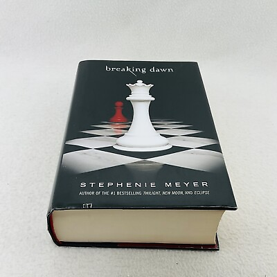 #ad Breaking Dawn Stephenie Meyer Twilight Saga Book 4 Bella Jacob Hard Cover Novel $19.99