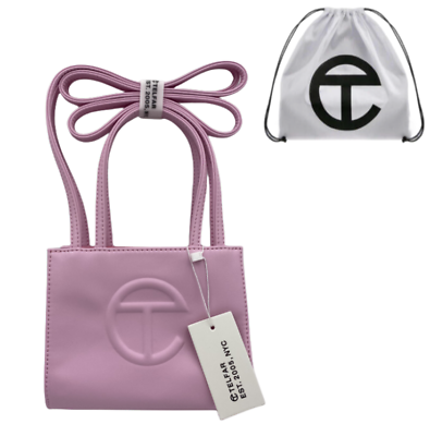 #ad NWT Telfar Small Purse Pink Satchel Bag Shopping Bag US Fast Shipping $85.00