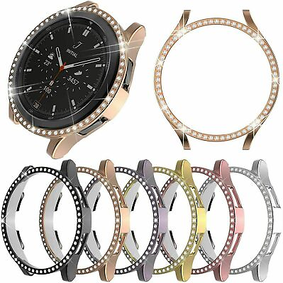 #ad Bling Case CoverGlass Screen Protector For Samsung Galaxy Watch 4 40 44 42 46MM $8.99