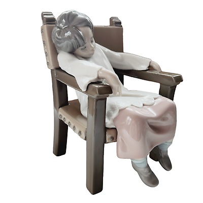 #ad Lladro Spain Sleeping Altar Choir Boy Porcelain Figurine #5070 $70.00