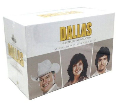 #ad DALLAS THE COMPLETE TV SERIES SEASONS 1–14 DVD BOX SET 55 DiSC BONUS DVD $119.98