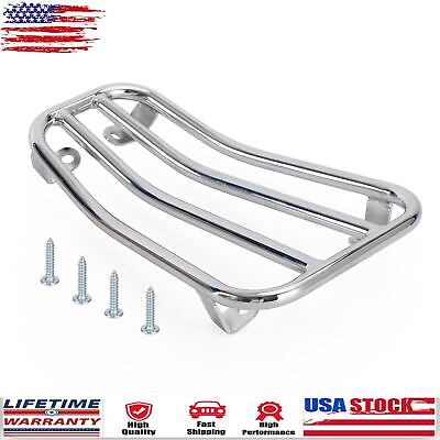 #ad CHROME FLOOR BOARD LUGGAGE CARRY SUPPORT RACK FOR VESPA PRIMAVERA SPRINT 125 YU $75.79