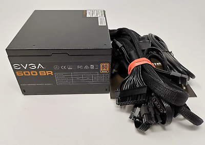 #ad #ad EVGA 600 BR 80 Bronze 600W Power Supply 100 BR 0600 K1 Never Used 🔌⚡ $71.92