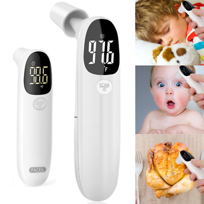 #ad Infrared Digital Non Contacted Ear amp; Forehead Temperature Thermometer $12.99