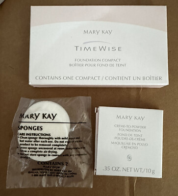 #ad Mary Kay Creme To Powder Beige 2 Set $49.99