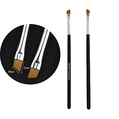 #ad 2Pcs Makeup Brush Cosmetic Brushes Kabuki Face Nose Powder Foundation Tool $4.68
