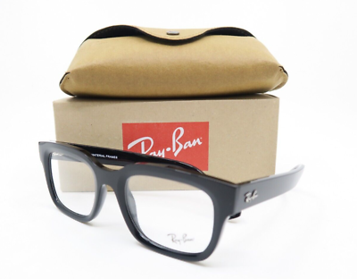 #ad Ray Ban RB 7217 8260 54mm Chad Black Square New Unisex Eyeglasses. $165.00