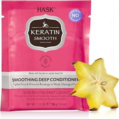 #ad Keratin Protein Smoothing Deep Conditioning Treatment Packet 1.75 Ounce $8.30
