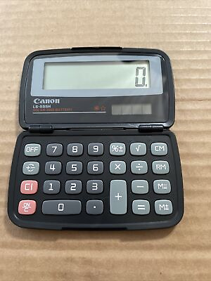 #ad Canon LS555H Handheld Foldable Pocket Calculator 8 Digit LCD CNMLS555H $10.00