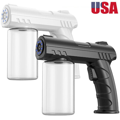 #ad Portable 280ML Wireless Nano Blue Light Steam Spray Disinfection Sprayer Gun US $19.41
