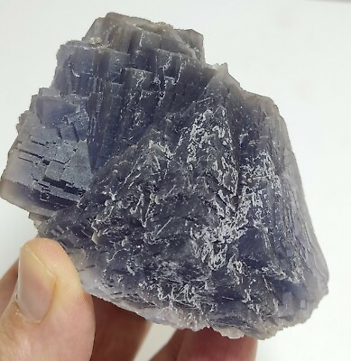#ad An amazing specimen of cubic dark purplish color Fluorite 433 grams $116.96