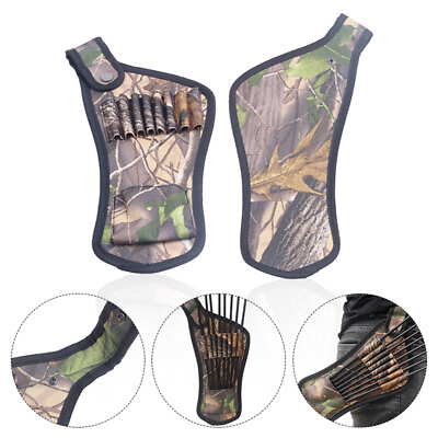 #ad Archery Bow Arrow Quiver Holder Bag For Outdoor Hunting Shooting Accessories $11.46
