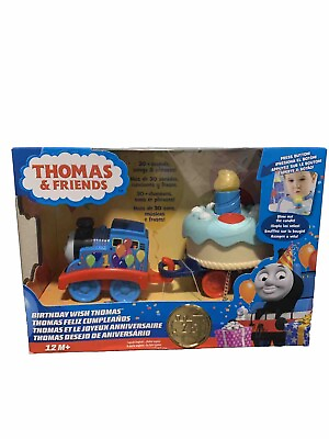 #ad Thomas amp; Friends Fisher Price Birthday Wish Thomas 75th Anniversary Toy New $45.00