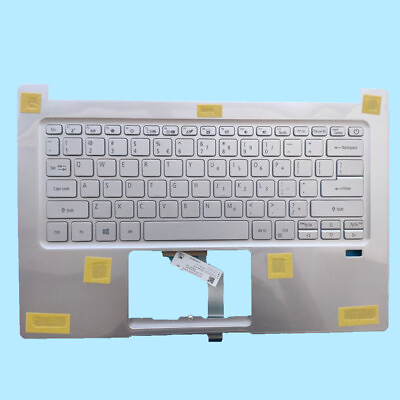 #ad New For Acer Swift SF314 42 Upper Case Palmrest w Backlit Keyboard 6B.HSEN2.033 $108.88