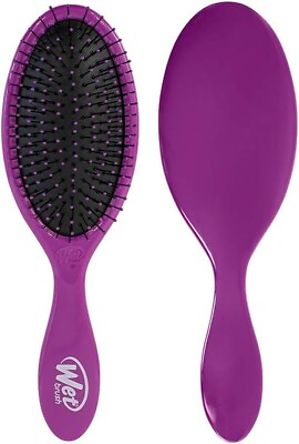 #ad 2 Pack Wet Brush Detangler Hair Brush Purple $10.99
