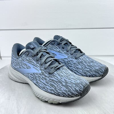 #ad Brooks Launch 7 Blue Gray Running Shoes 1203221B085 Sneakers Women#x27;s Size 7 $30.00