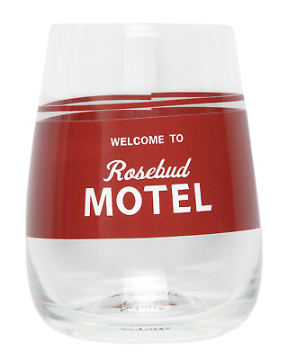#ad Schitt#x27;s Creek Merchandise Welcome To Rosebud Motel 16 Oz. Stemless Wine Glass $11.95