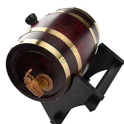#ad Oak Barrel Whisky Keg Wine Spirits Port Liquor Wooden French Toasted Wine Barrel $51.44