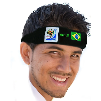 #ad Soccer Headband Official FIFA BRAZIL $5.99