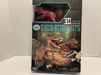 #ad 3D Dinosaur Set for Kids Dinosaur Skeleton Model Kits New in Box $6.50
