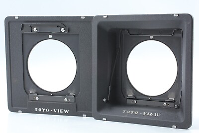 #ad Near MINT Toyo View Linhof Type Flat and Recessed Lens Board Adapter Japan $79.90