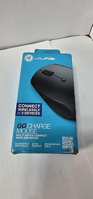 #ad Brand New JLab Go Charge Multi Device Compact Gaming Wireless Mouse Black $12.00