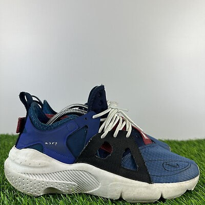 #ad Nike Huarache Type N354 Mens Size 9.5 Navy Blue Running Shoes Sneaker BQ5102 400 $16.87