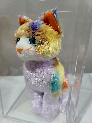 #ad Ty Beanie Baby Babies Multi Color amp; Lavender Cat PROTOTYPE TBB Authenticated MQ $699.95