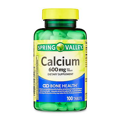 #ad Calcium 600mg Supplement 100 tablets.. $5.58