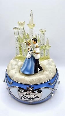 #ad 2001 Cinderella#x27;s Castle Disney Ardleigh Elliot Happily Ever After Music Box $20.99