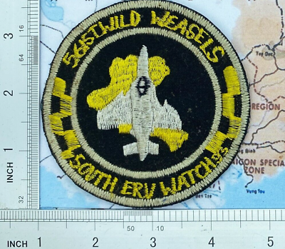 #ad patch 561st wild weasels southern watch 93 patch usaf patch t4 244 $11.00