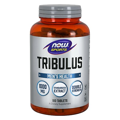 #ad NOW Foods Tribulus 1000 mg 180 Tablets $33.99