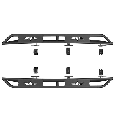 #ad Texture Black Side Step Running Board Great Fitiing For Jeep Gladiator JT 20 23 $329.56
