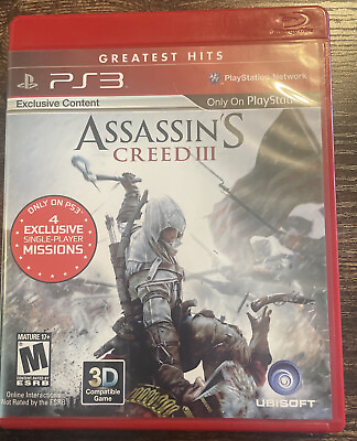 #ad Assassin#x27;s Creed Sony PlayStation 3 PS3 2007 Complete *TESTED* VG CIB $3.86