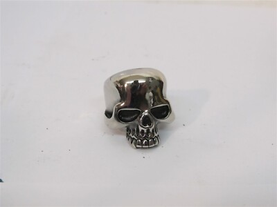 #ad Silver Skull Ring Stainless Steel $7.50