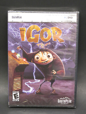 NEW IGOR The Game PC DVD 2008 South Peak Sealed Ships FAST $2.90